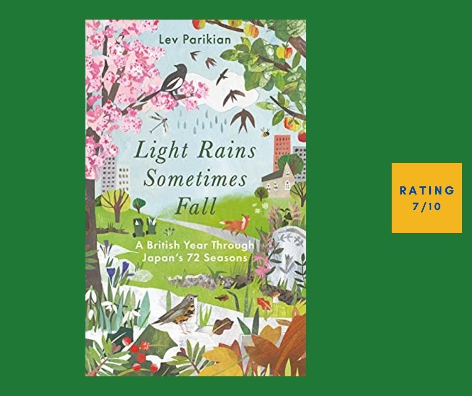 Lev Parikian Light Rain Sometimes Falls review