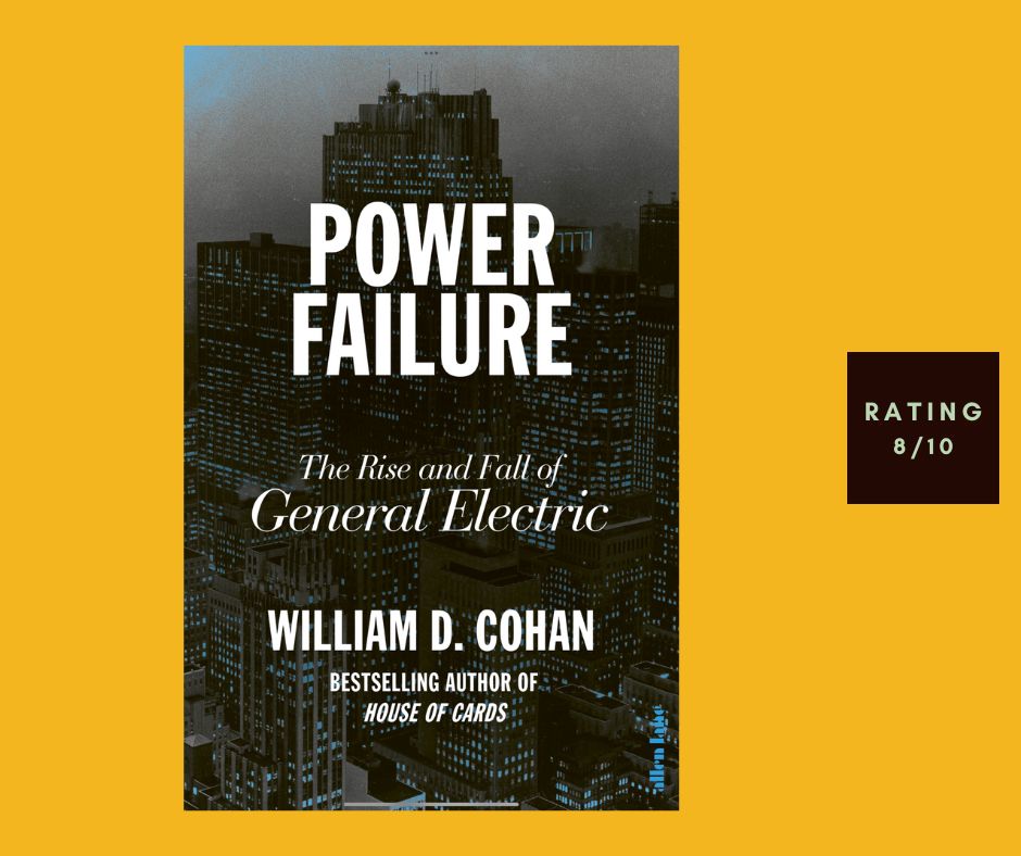 William D Cohan Power Failure review
